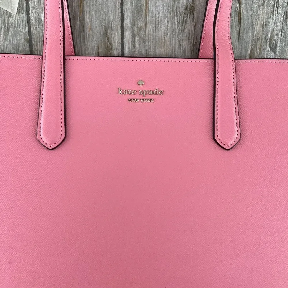 Kate Spade Staci Medium Tote Shoulder Bag Purse Pink